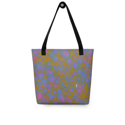 Ochre Nebula on a Tote Bag