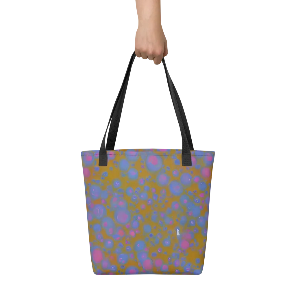 Ochre Nebula on Tote Bag — Front