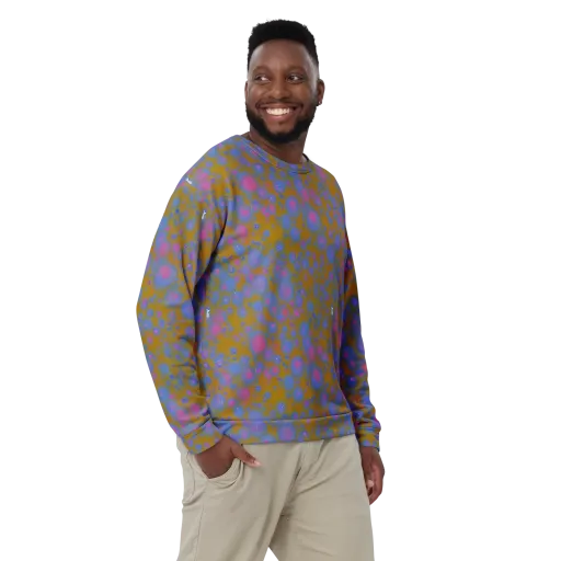 Ochre Nebula on a Sweatshirt