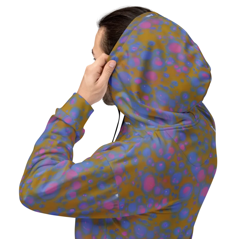 Ochre Nebula on Hoodie — Back