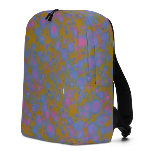 Ochre Nebula on a Minimalist Backpack