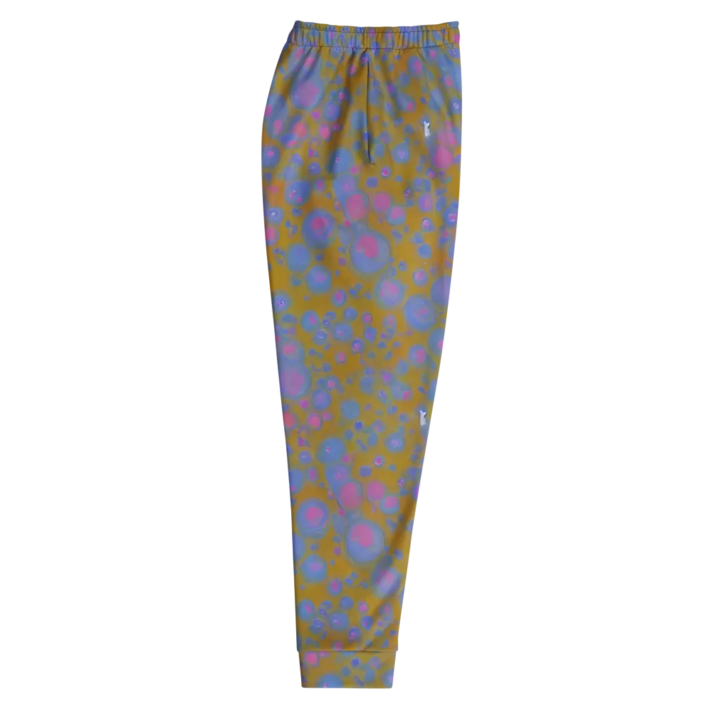 Ochre Nebula on Men's Joggers — Right