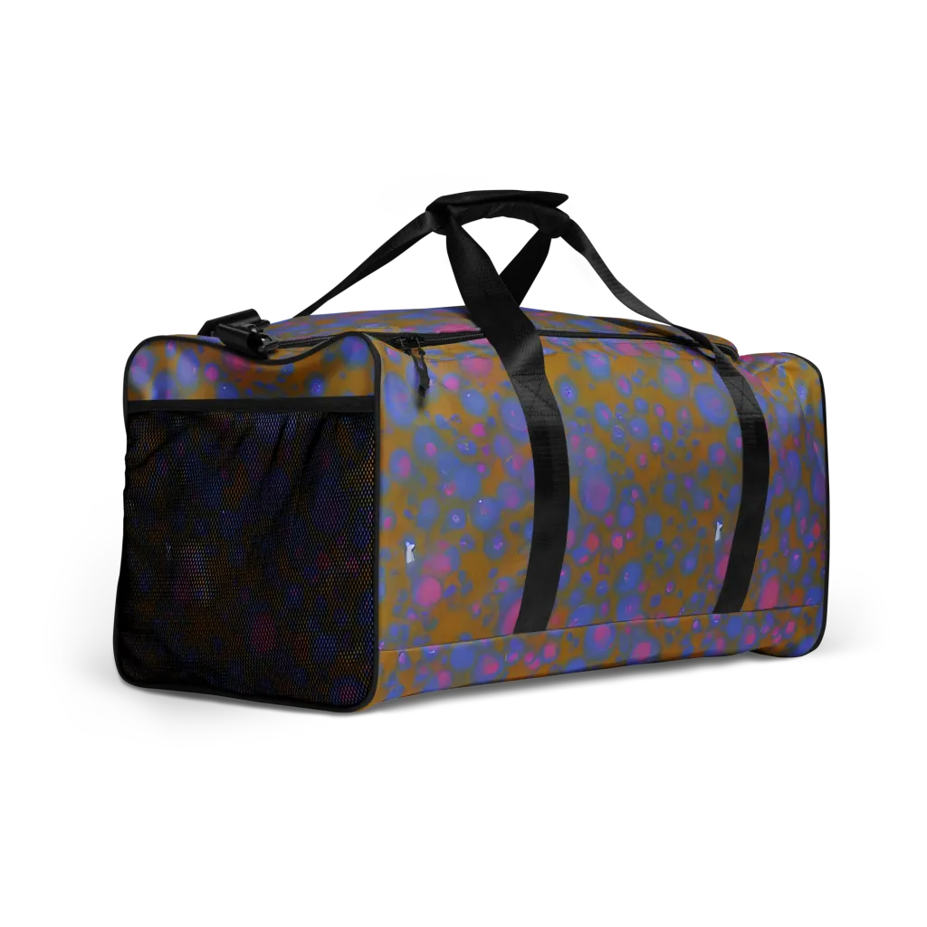Ochre Nebula on Duffle Bag — Right Front