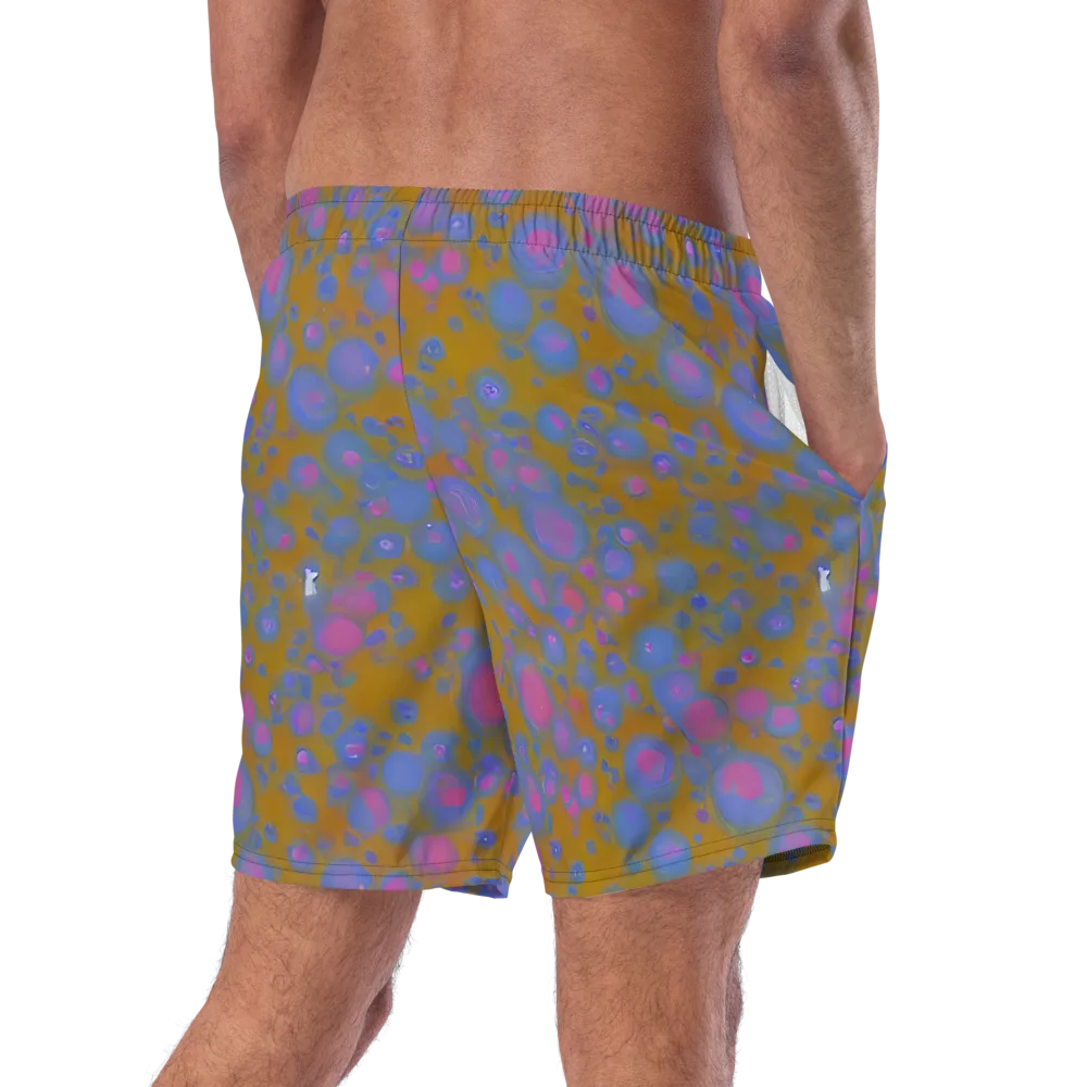 Ochre Nebula on Swim Trunks — Right Back