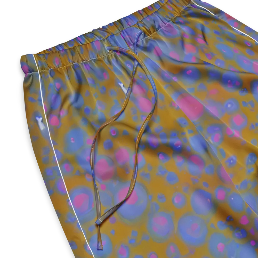Ochre Nebula on Women's Pajama Pants — Product details