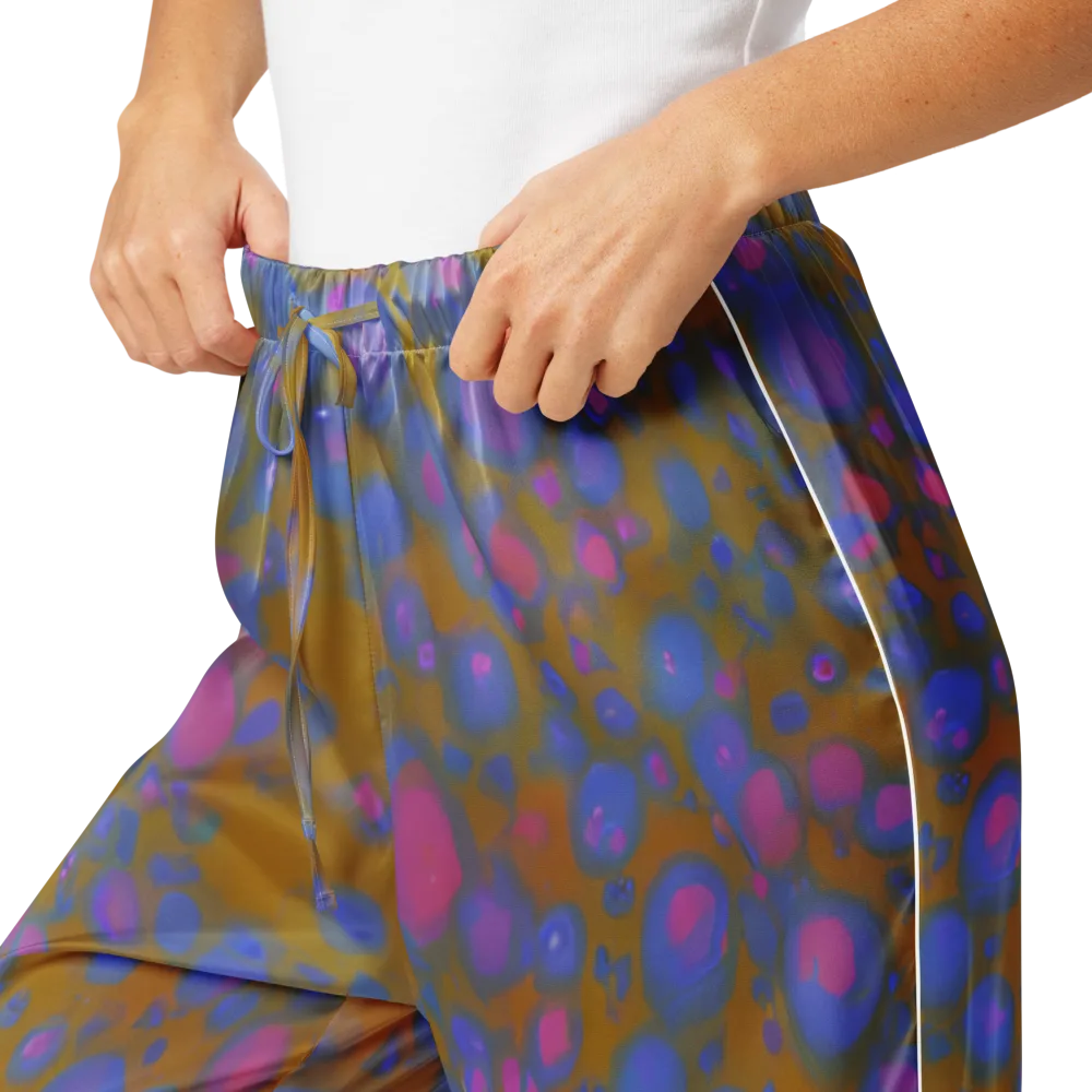 Ochre Nebula on Women's Pajama Pants — Product details