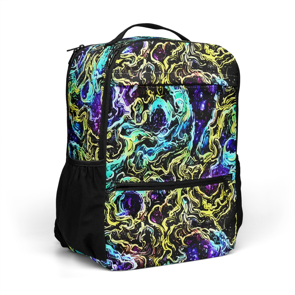 Nightwave Marble on Utility Backpack — Right Front