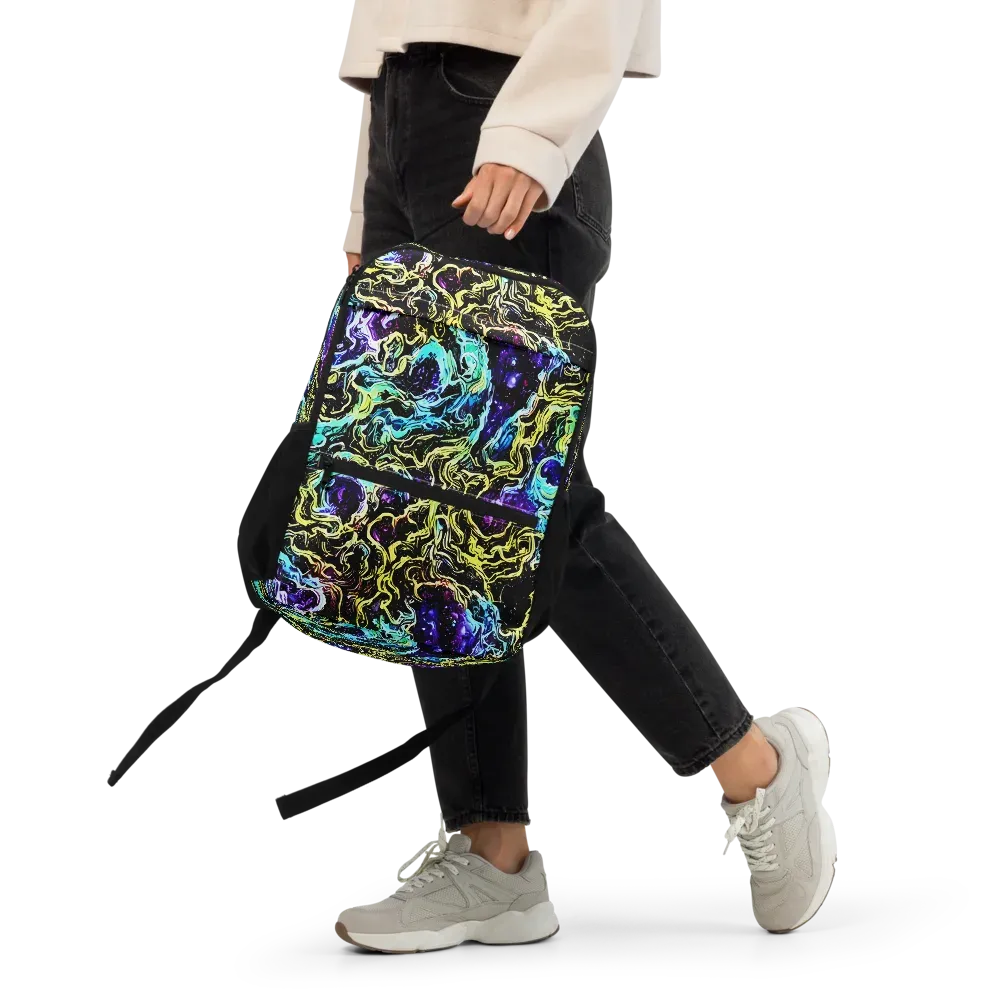 Nightwave Marble on Utility Backpack — Front
