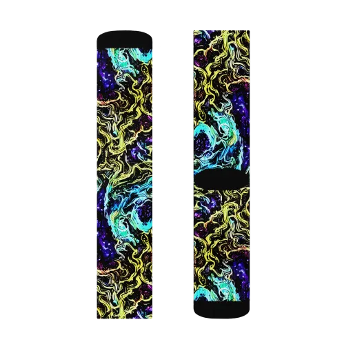 Nightwave Marble on a Socks