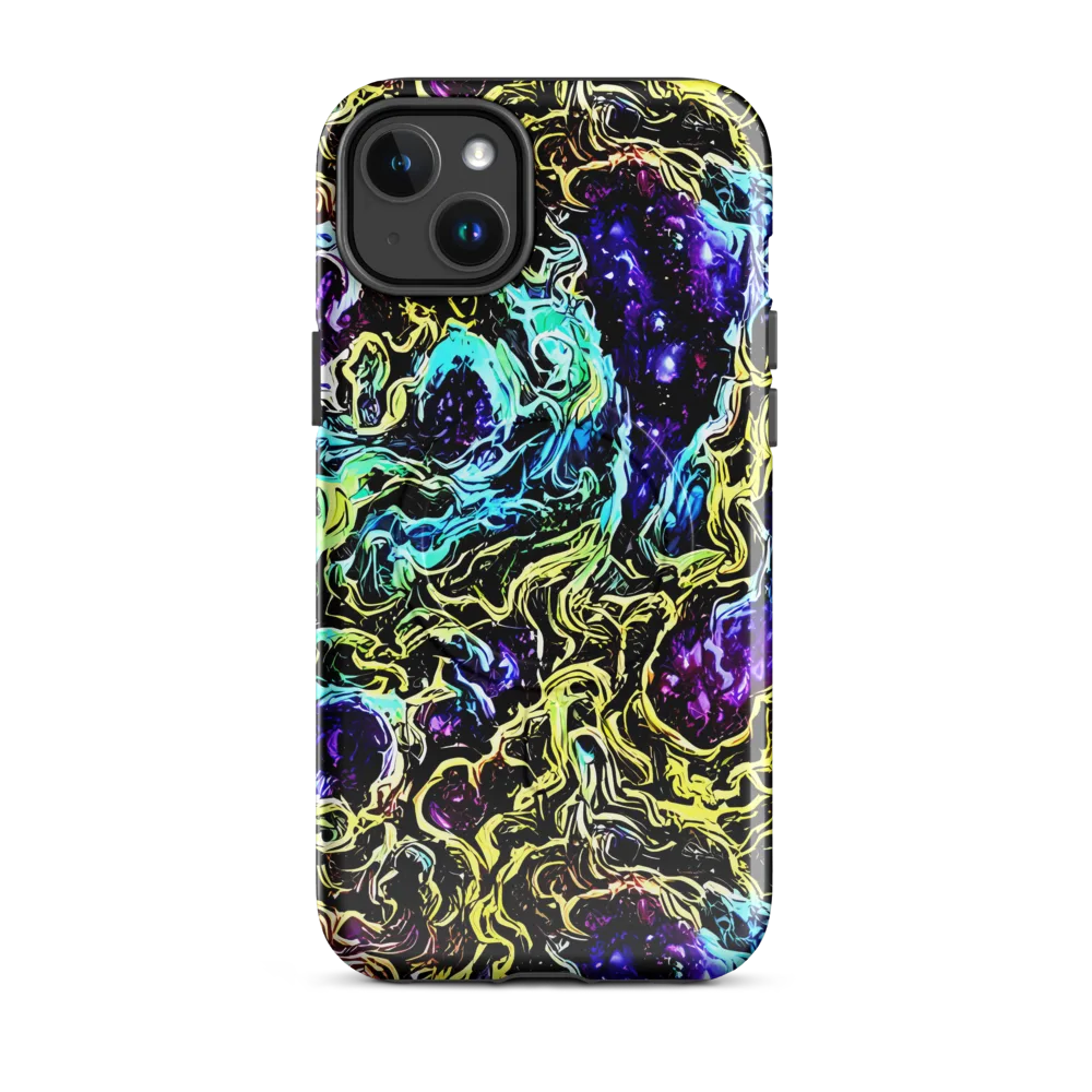 Nightwave Marble on MagSafe Tough Case for iPhone® — Front