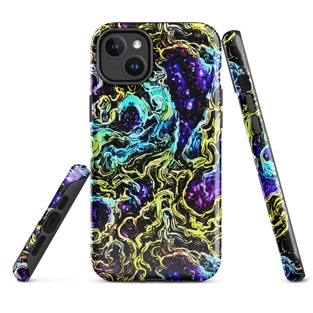 Nightwave Marble on MagSafe Tough Case for iPhone® — Front