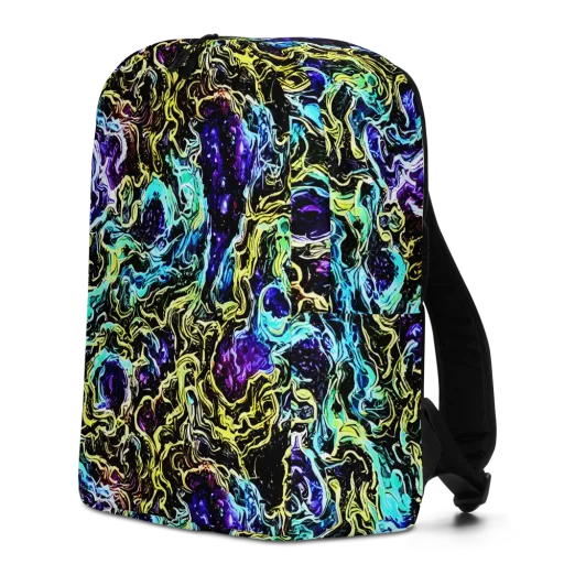 Nightwave Marble on a Minimalist Backpack
