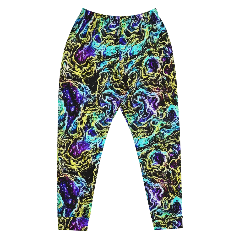 Nightwave Marble on Men's Joggers — Front