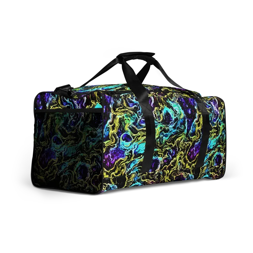 Nightwave Marble on Duffle Bag — Right Front
