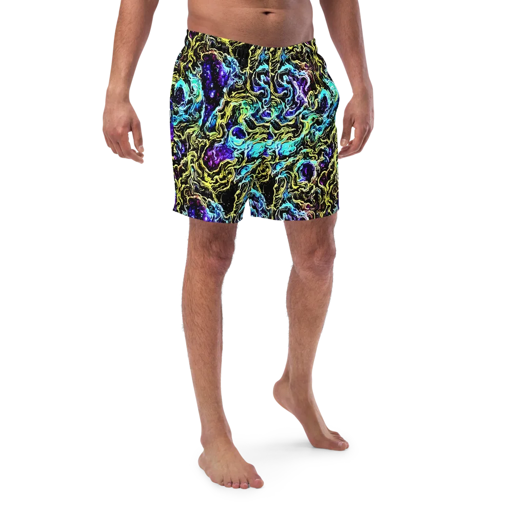 Nightwave Marble on Swim Trunks — Front