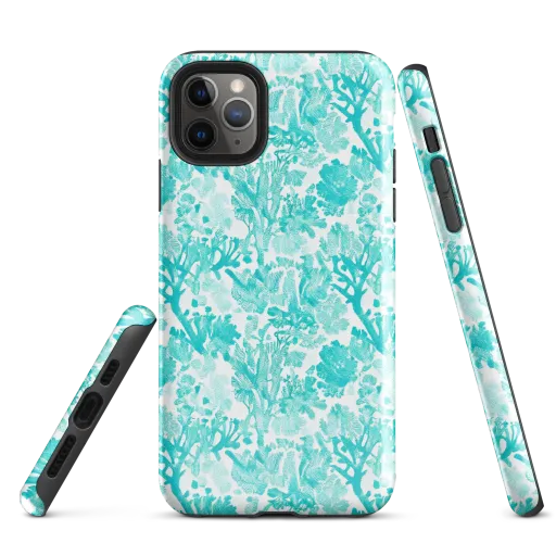 Turquoise Tangle on a Tough Case for iPhone®