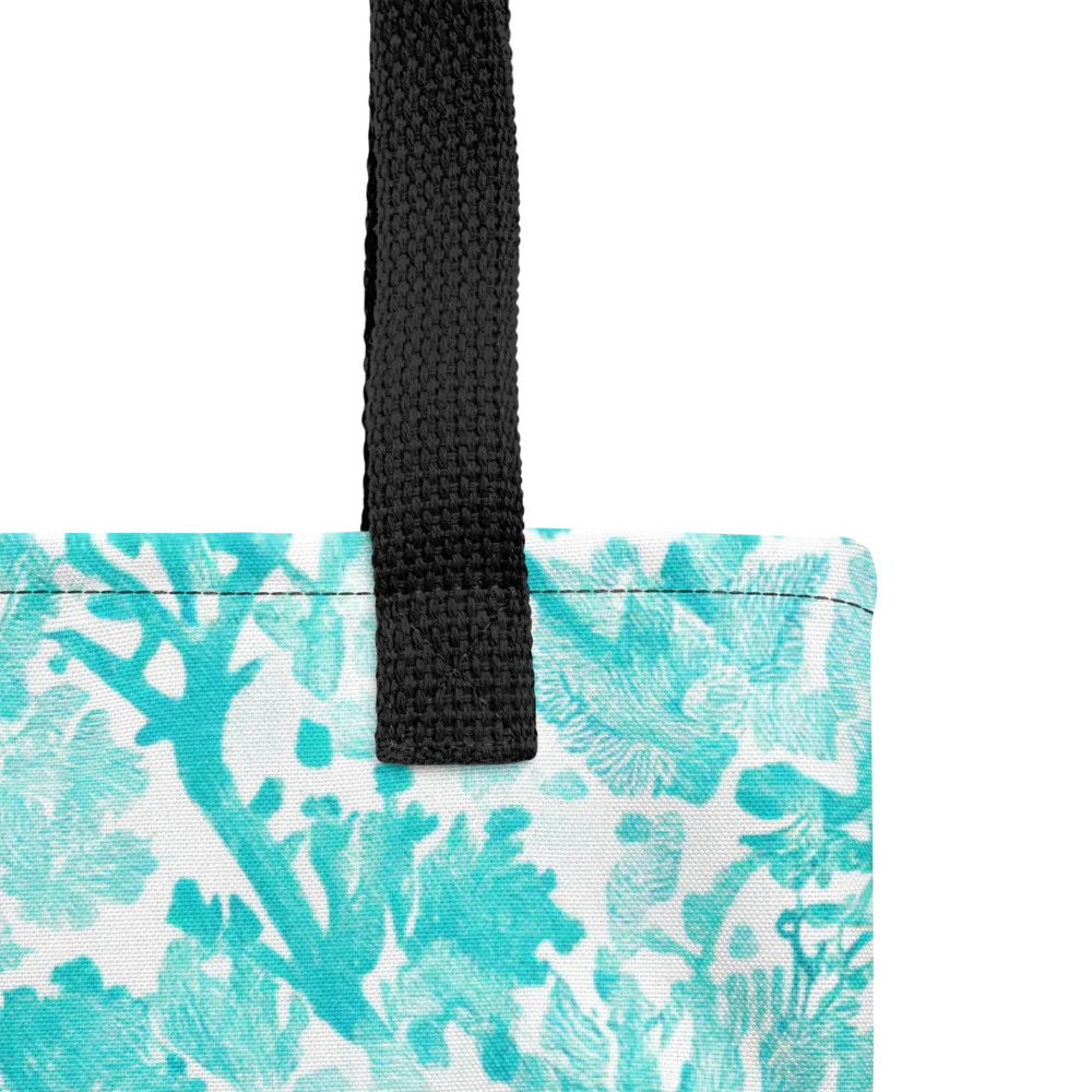Turquoise Tangle on Tote Bag — Product details