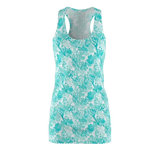 Turquoise Tangle on a Racerback Dress
