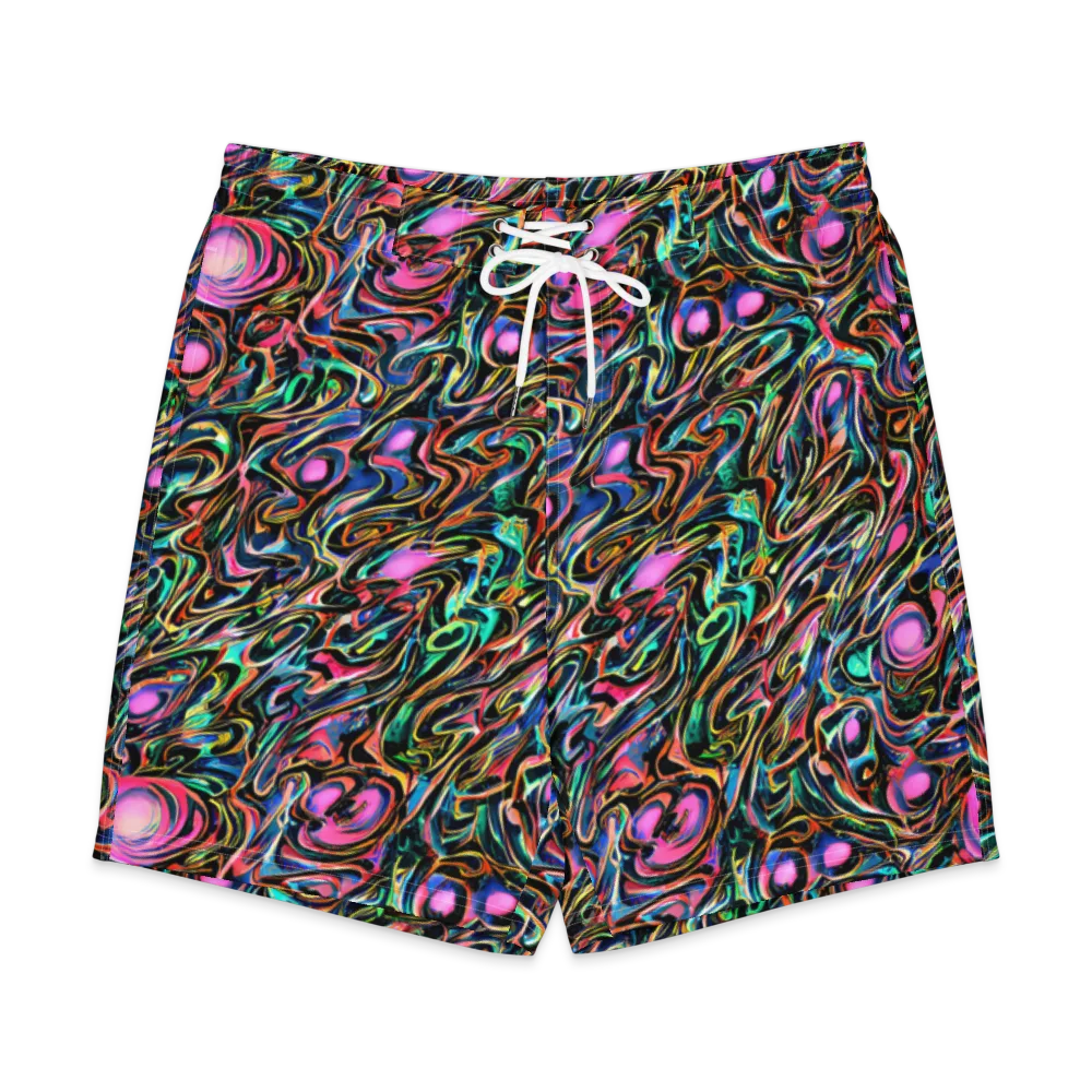 Molten Neon on Men's Board Shorts — Front