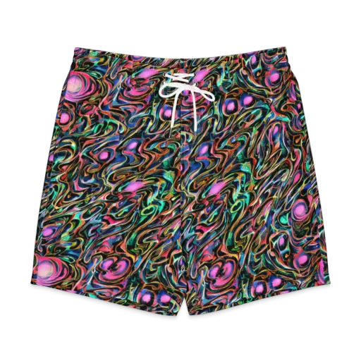Molten Neon on a Men's Board Shorts