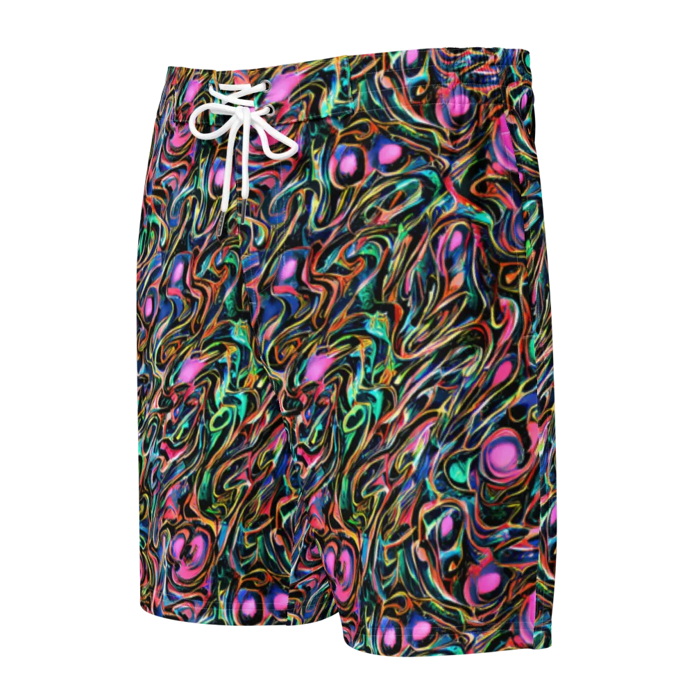 Molten Neon on Men's Board Shorts — Front