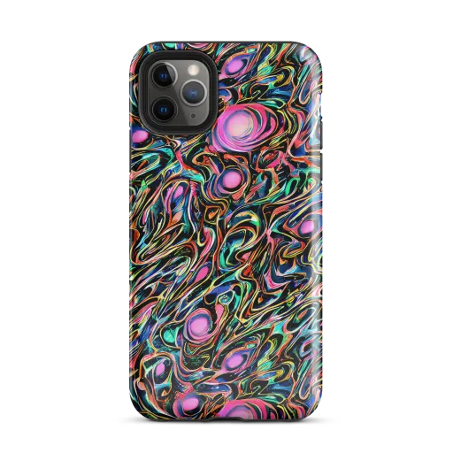 Molten Neon on a Tough Case for iPhone®