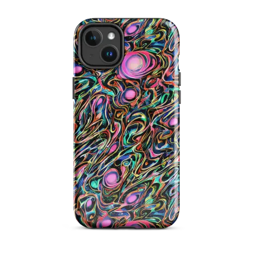 Molten Neon on a MagSafe Tough Case for iPhone®