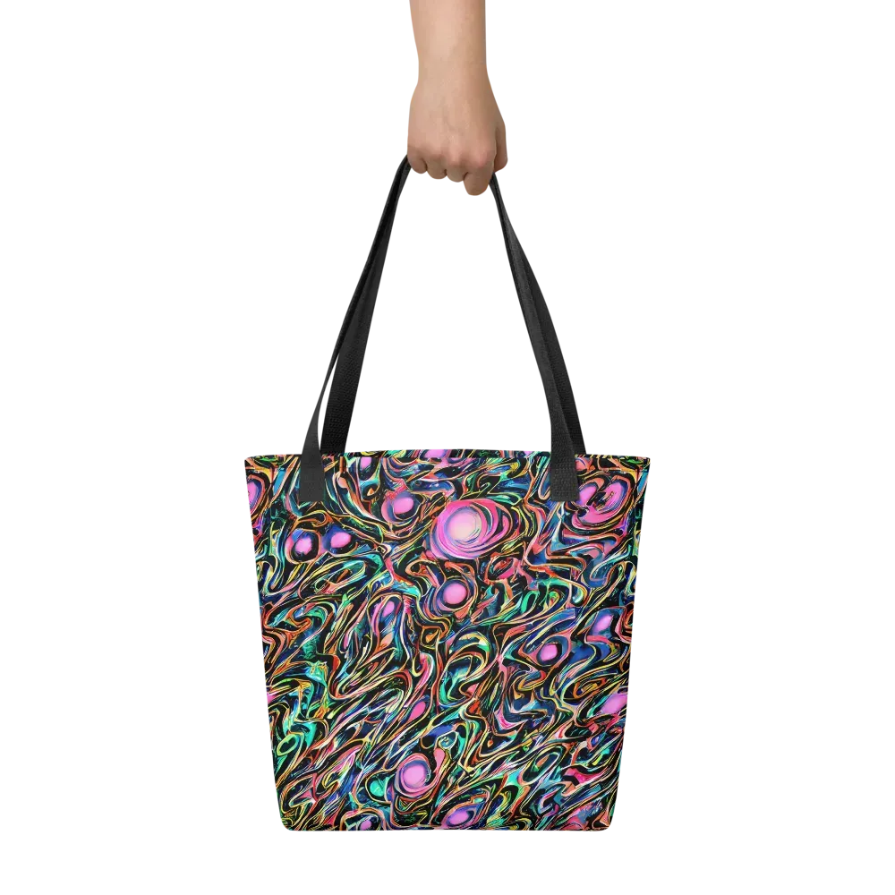 Molten Neon on Tote Bag — Front