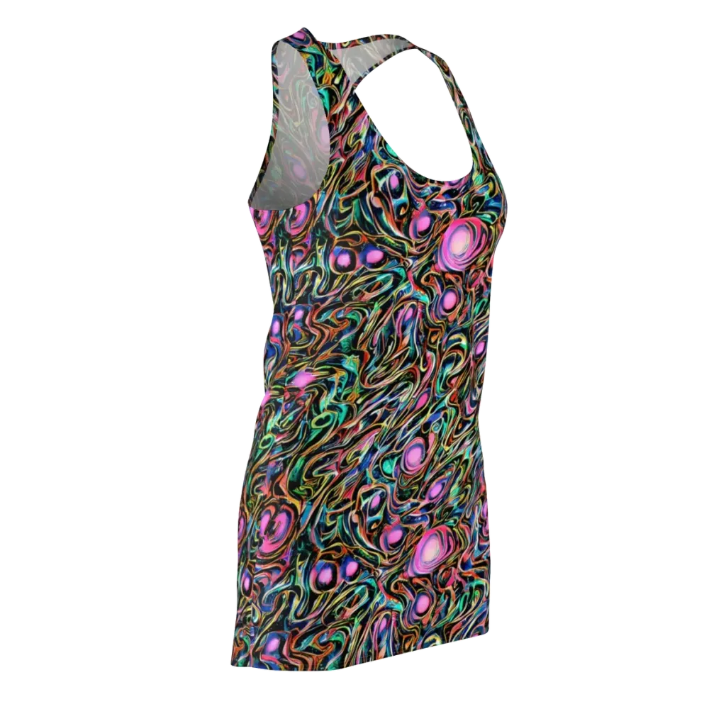 Molten Neon on Racerback Dress — Front Side