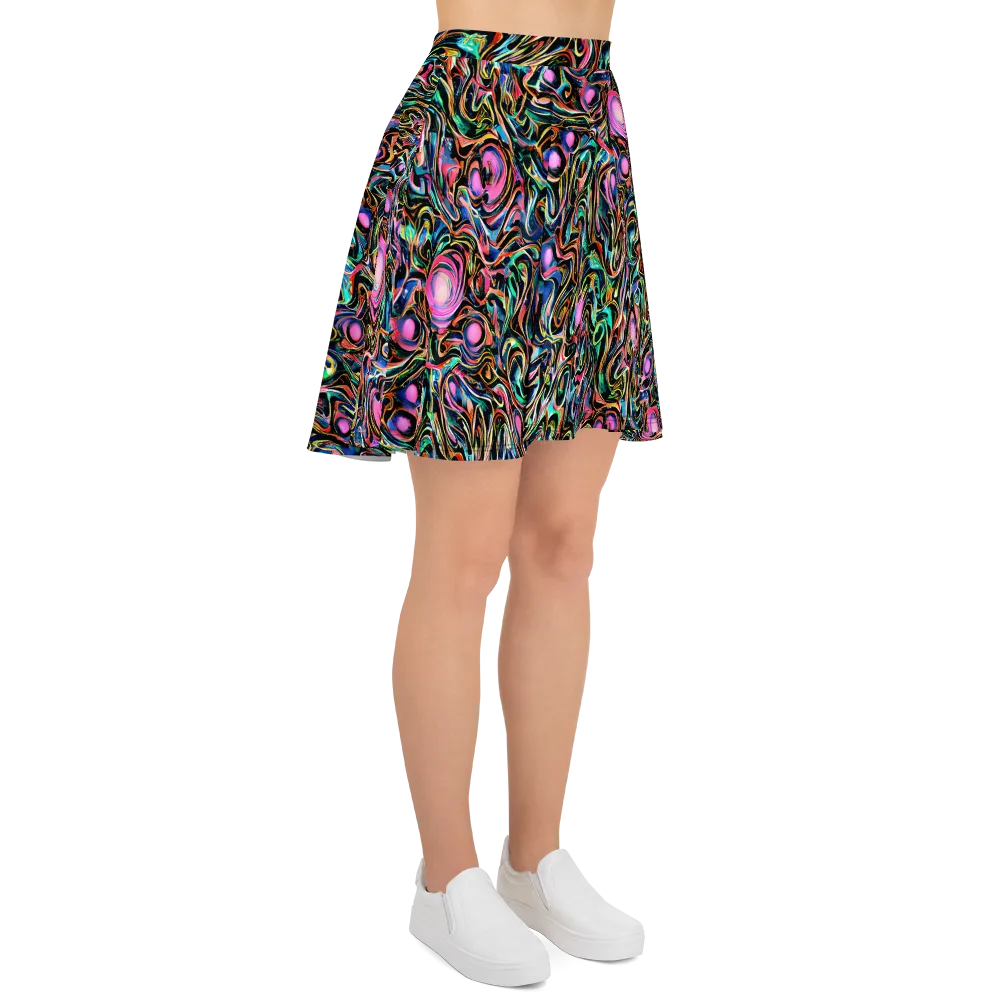 Molten Neon on Skater Skirt — Right
