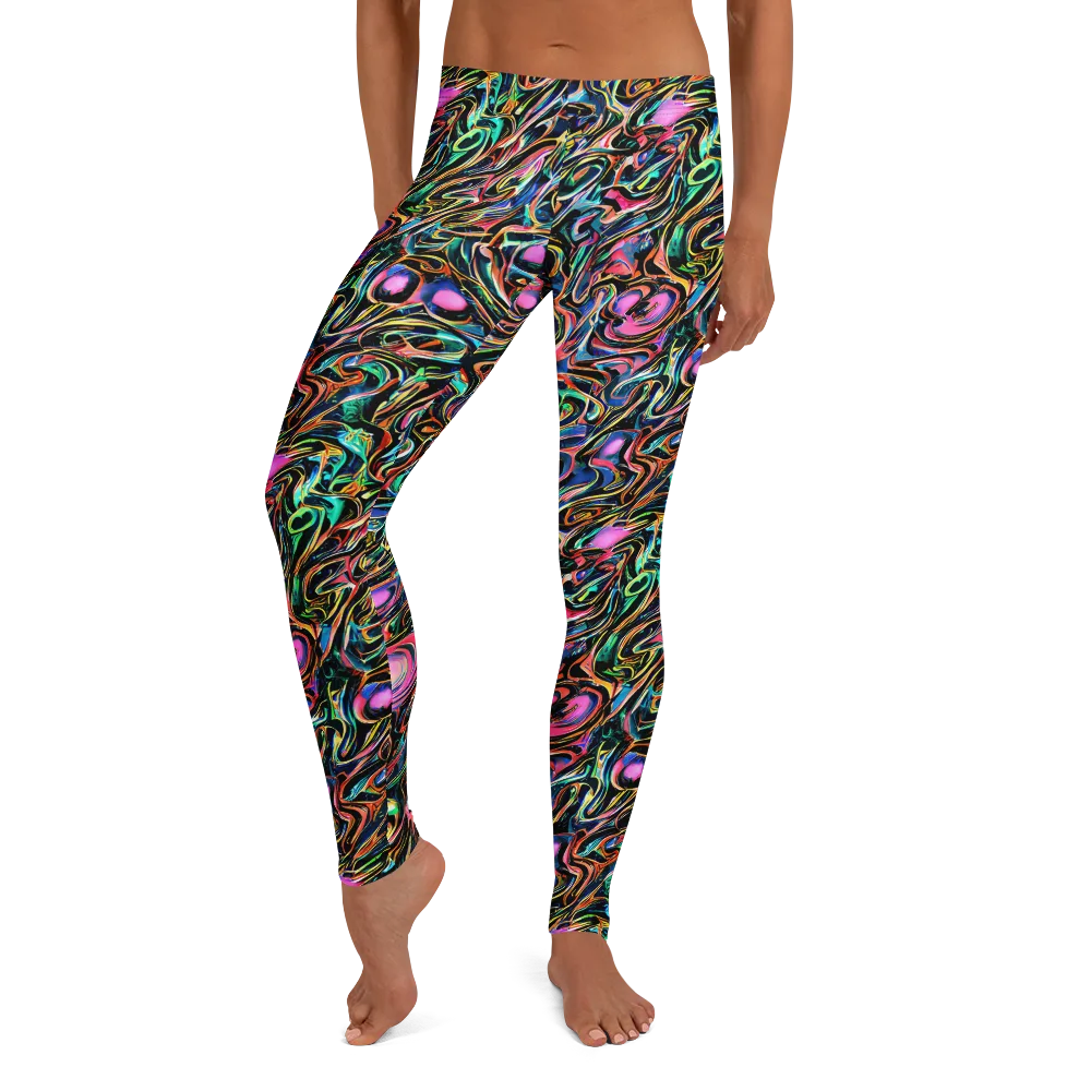 Molten Neon on Leggings — Front
