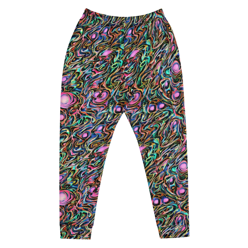 Molten Neon on Men's Joggers — Front