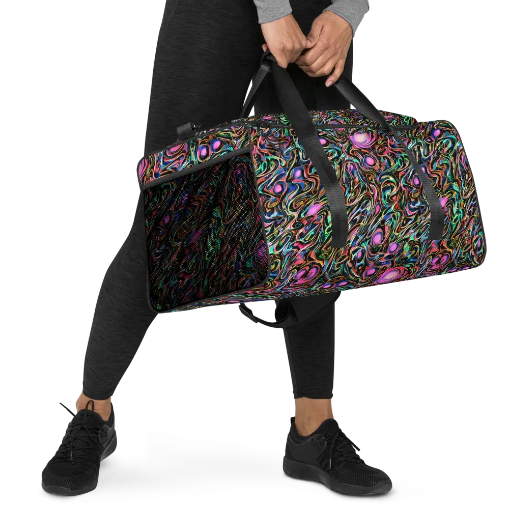 Molten Neon on Duffle Bag — Right Front
