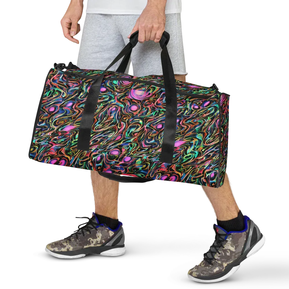 Molten Neon on Duffle Bag — Front