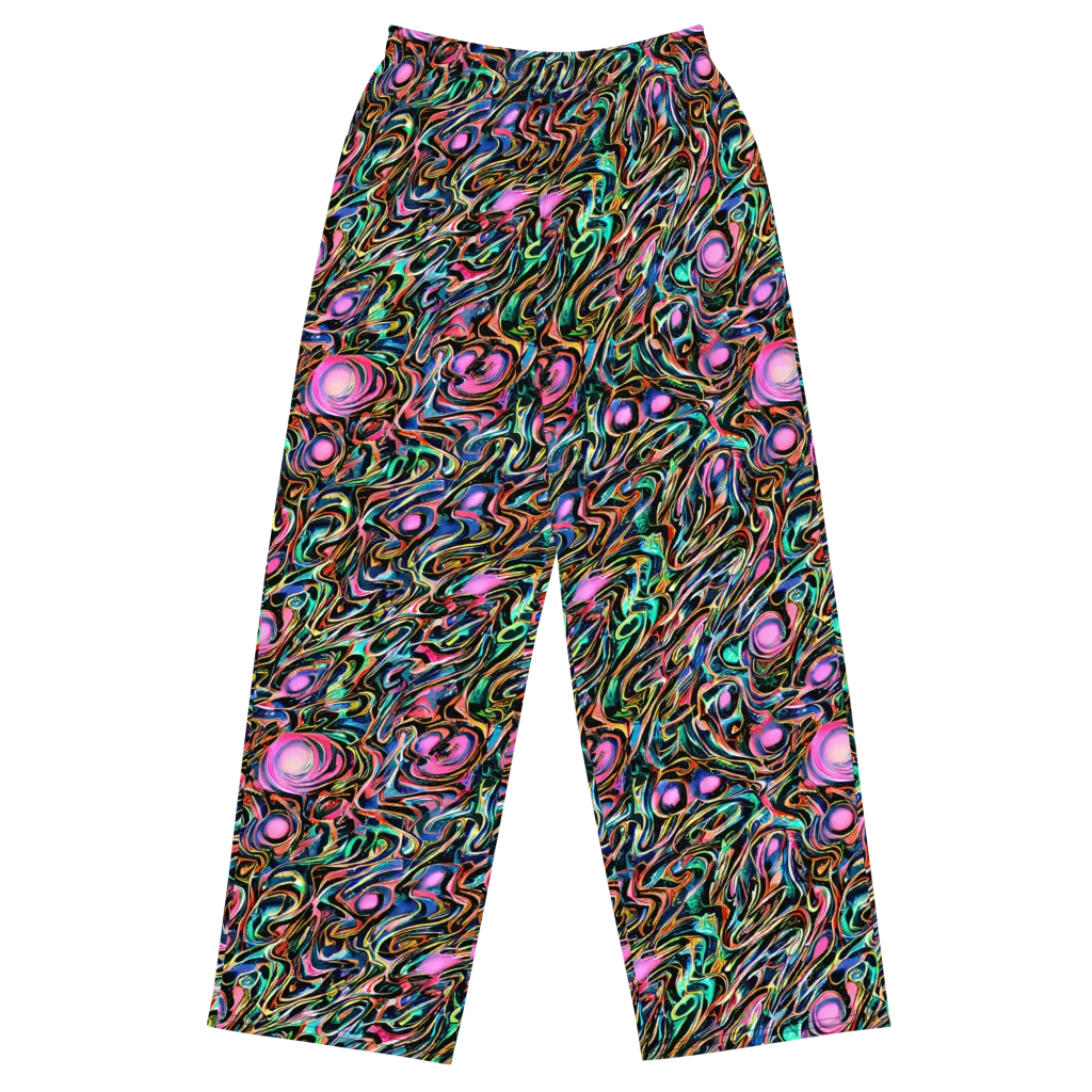 Molten Neon on Wide-Leg Pants — Front