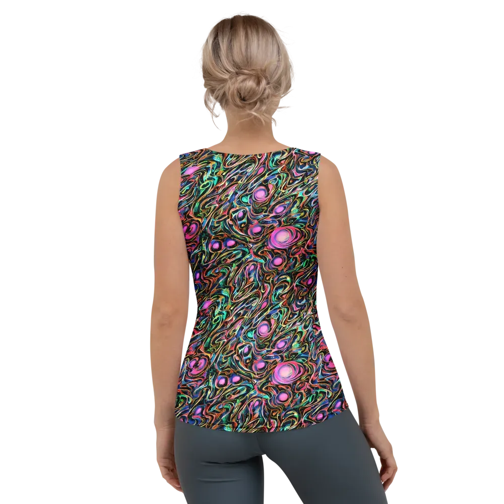 Molten Neon on Women's Tank Top — Back