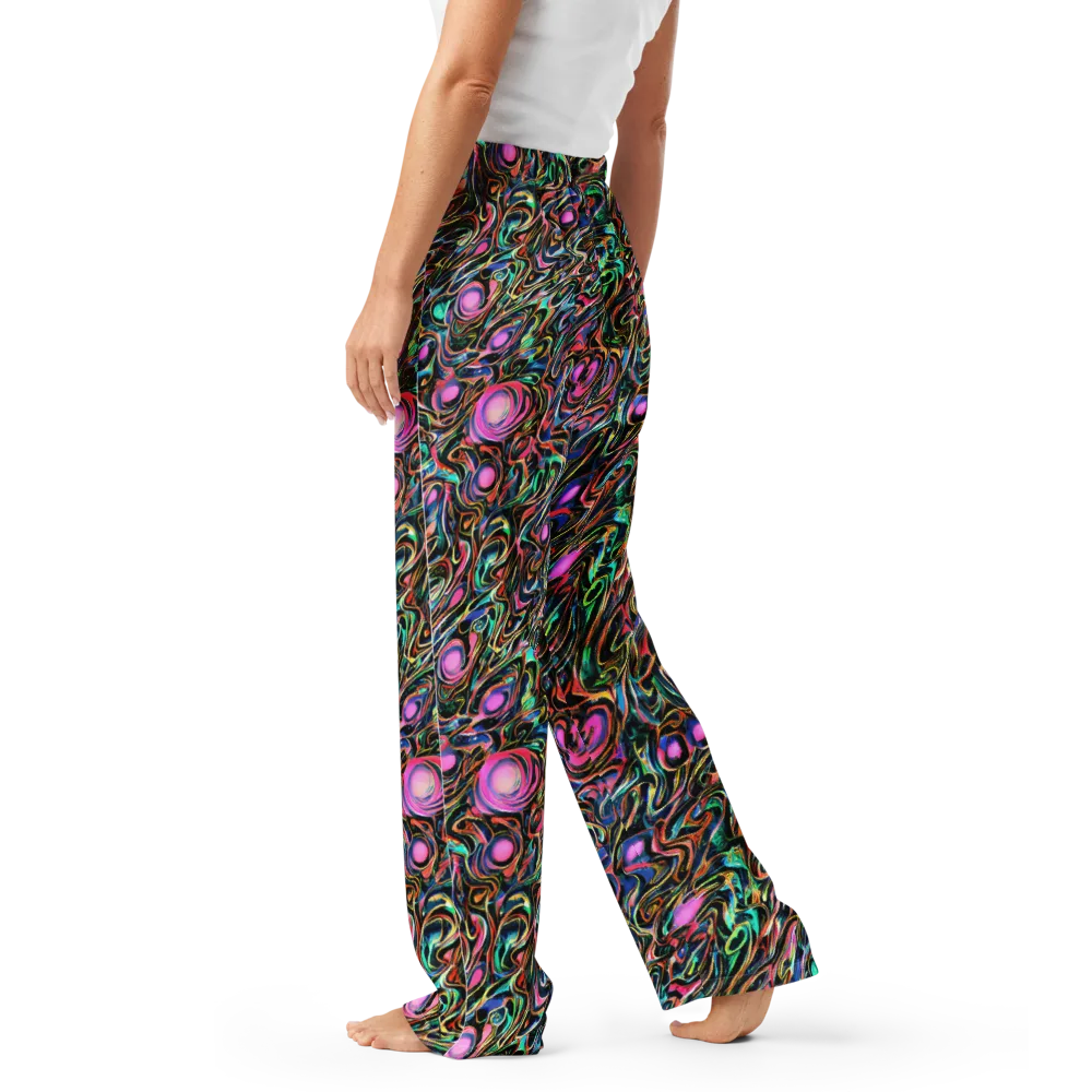 Molten Neon on Women's Pajama Pants — Left