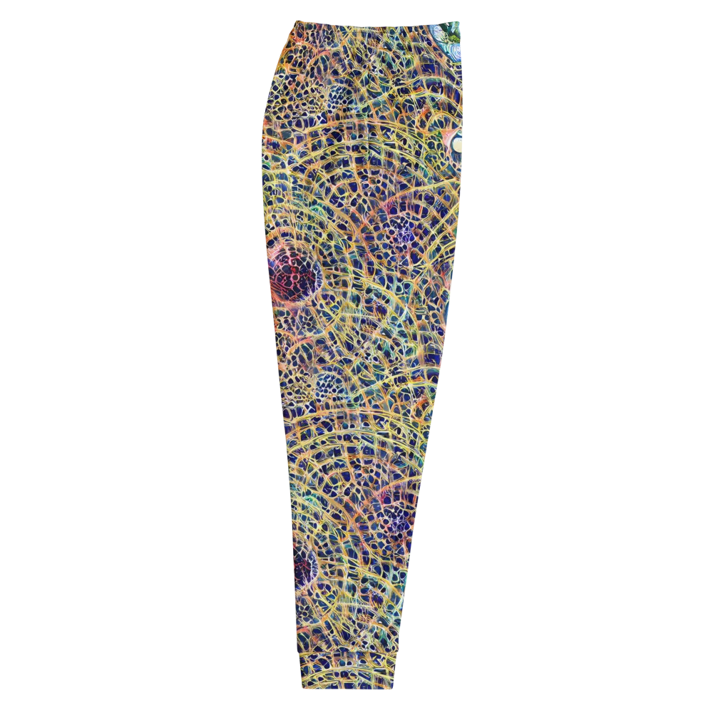 Kaleidoscopic Circuit on Men's Joggers — Right