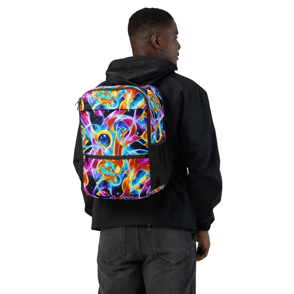 Radiant Gravity on Utility Backpack — Back