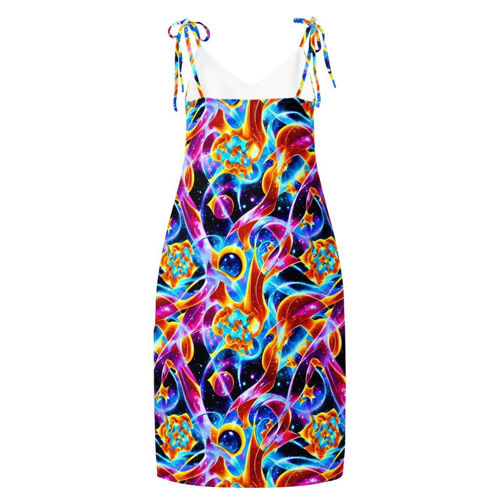 Radiant Gravity on Slip Dress — Back