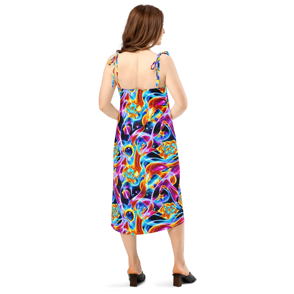 Radiant Gravity on Slip Dress — Back