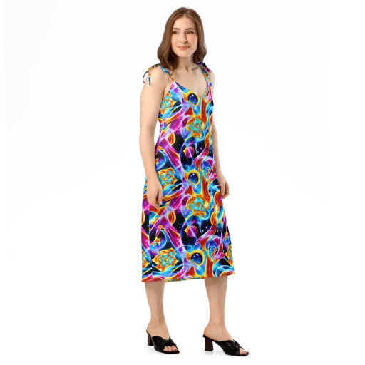 Radiant Gravity on a Slip Dress