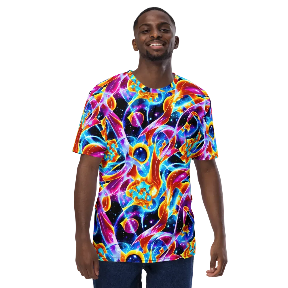Radiant Gravity on Men's Crew Neck T-Shirt — Front