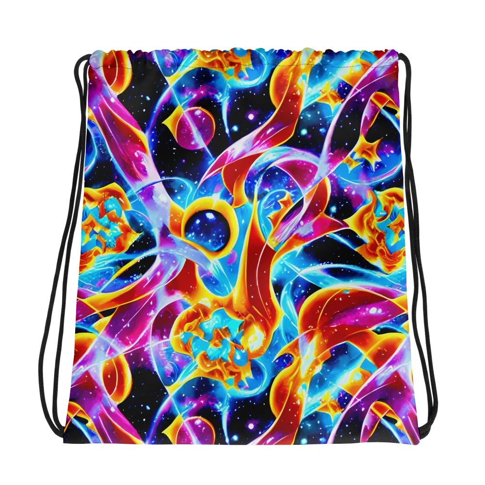 Radiant Gravity on Drawstring Bag — Photo