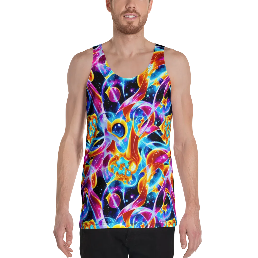 Radiant Gravity on Men's Tank Top — Front