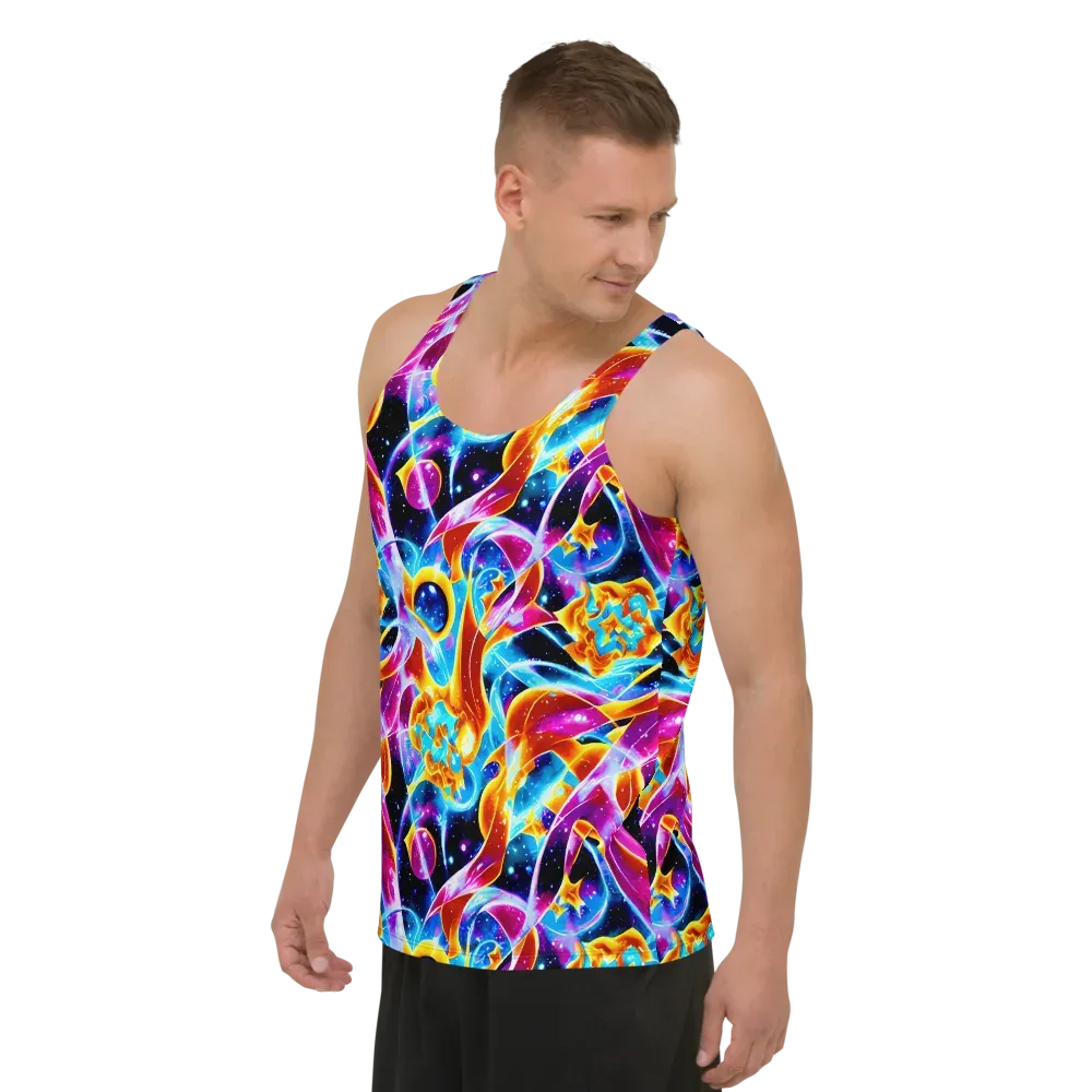 Radiant Gravity on Men's Tank Top — Left Front
