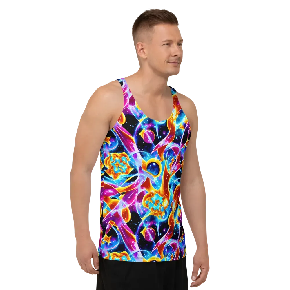 Radiant Gravity on Men's Tank Top — Right Front
