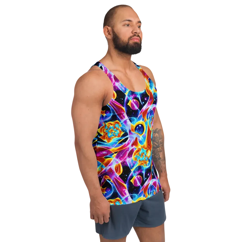 Radiant Gravity on Men's Tank Top — Right Front