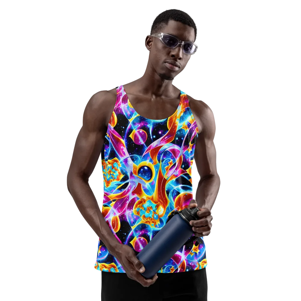 Radiant Gravity on Men's Tank Top — Front