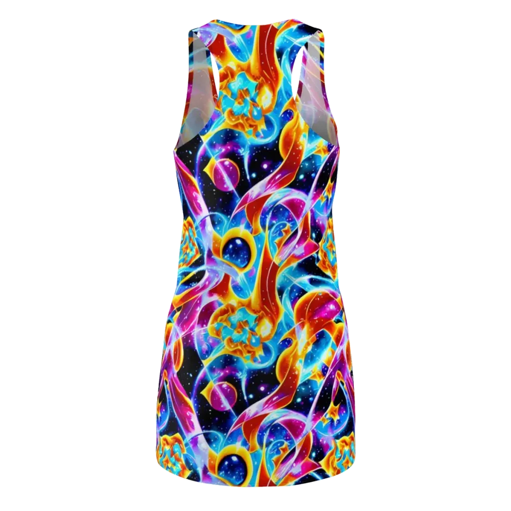 Radiant Gravity on Racerback Dress — Back